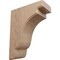 Ekena Millwork 3 1/2"W x 7 1/4"D x 9 1/2"H Bedford Bracket, Mahogany BKTW04X07X10BEGM - alternate 1